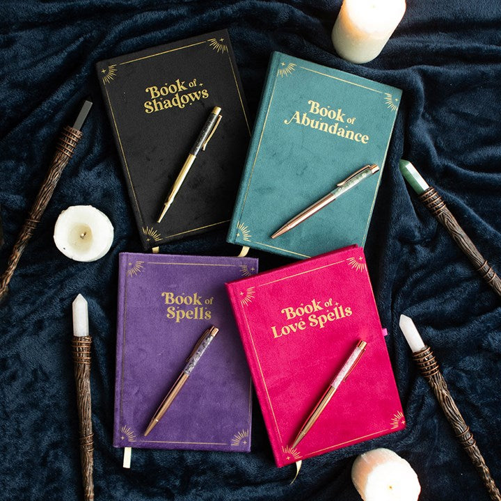 Embrace the Magic – Book of Shadows Journal with Obsidian Pen