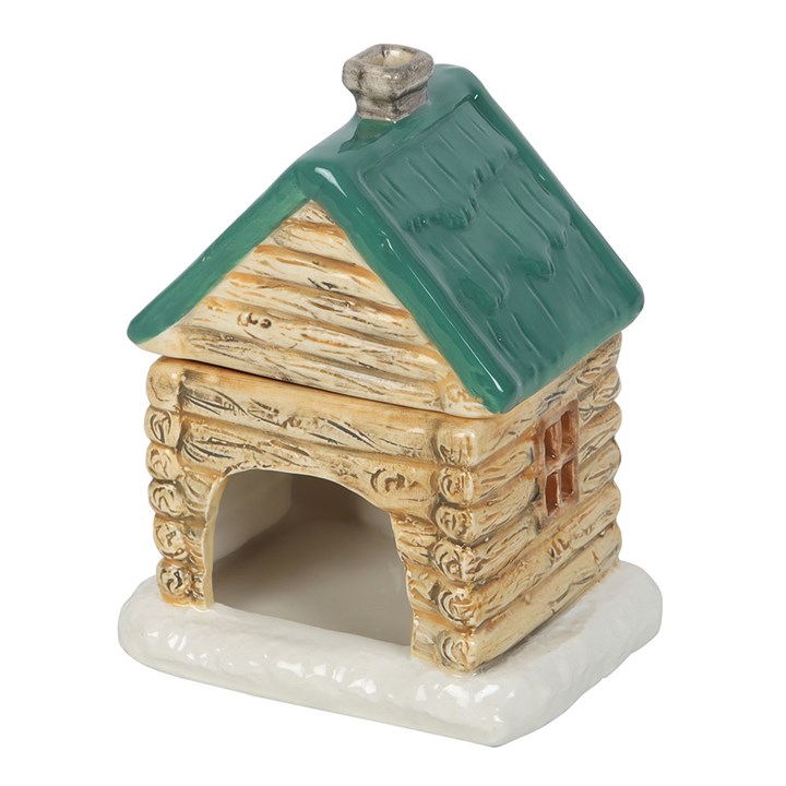 Ski Chalet Ceramic Oil Burner – Alpine Winter Home Fragrance