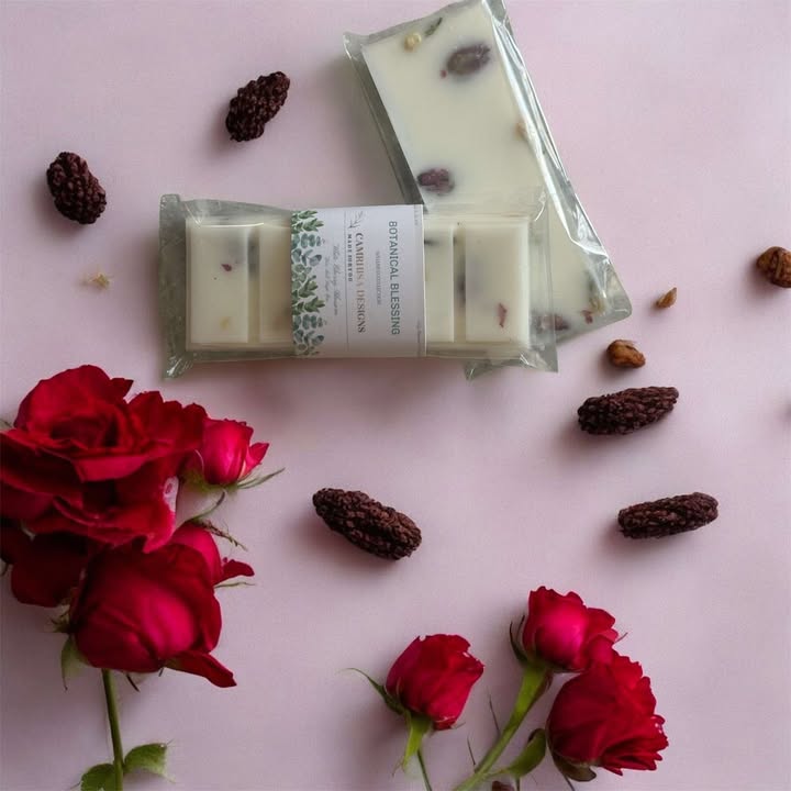 White Cherry Blossom Botanical Wax Melt Snap Bar