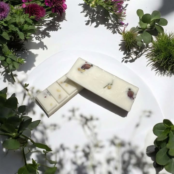 White Cherry Blossom Botanical Wax Melt Snap Bar