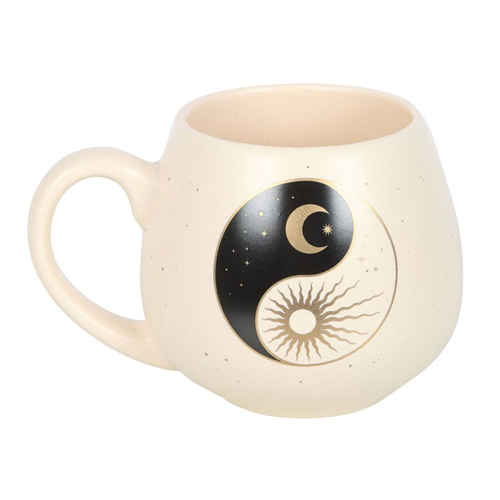 Yin & Yang Sun and Moon Ceramic Mug – 500ml