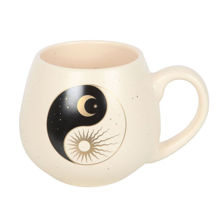 Yin & Yang Sun and Moon Ceramic Mug – 500ml