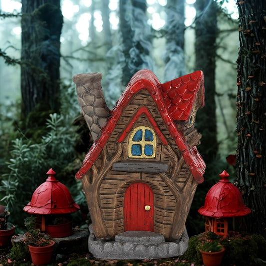 Fairy House Incense Cone Burner by Lisa Parker – Whimsical Smoke Chimney Design