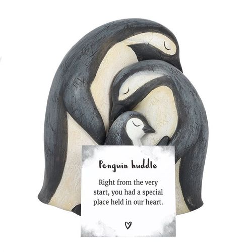 Penguin Family Ornament – Heart warming Holiday Gift