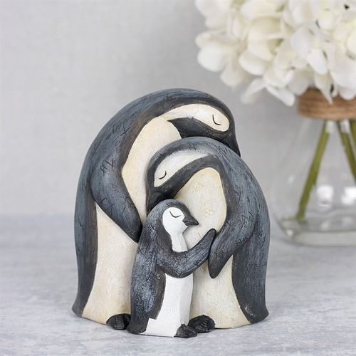 Penguin Family Ornament – Heart warming Holiday Gift