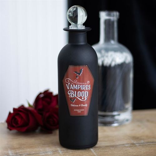 Vampire Blood Decorative Glass Potion Bottle – Gothic Décor