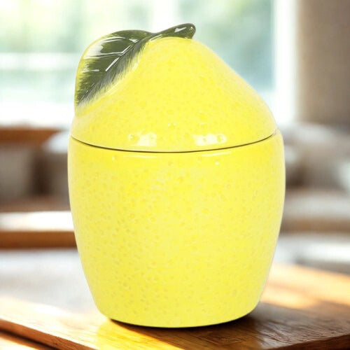 Lemon Grove Ceramic Oil Burner with Lid