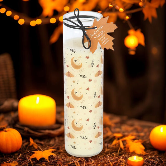 Pumpkin Spice Harvest Moon Tube Candle – 50hr Burn