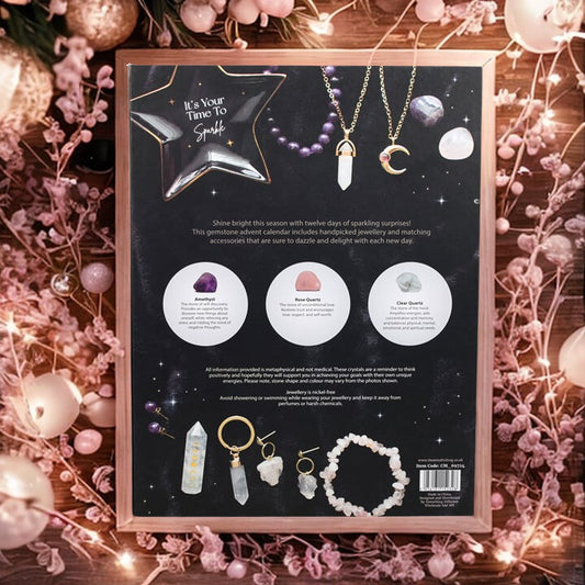 12-Day Crystal Jewellery Advent Calendar