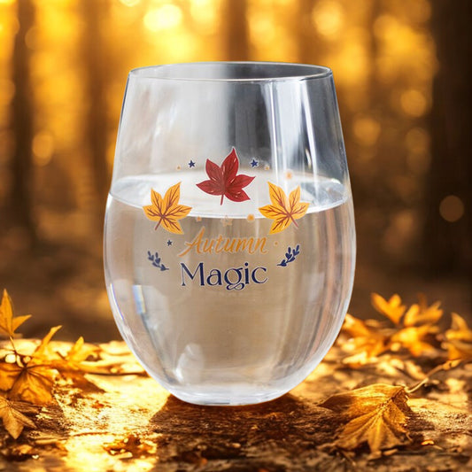 Autumn Magic Stemless Glass - 500ml