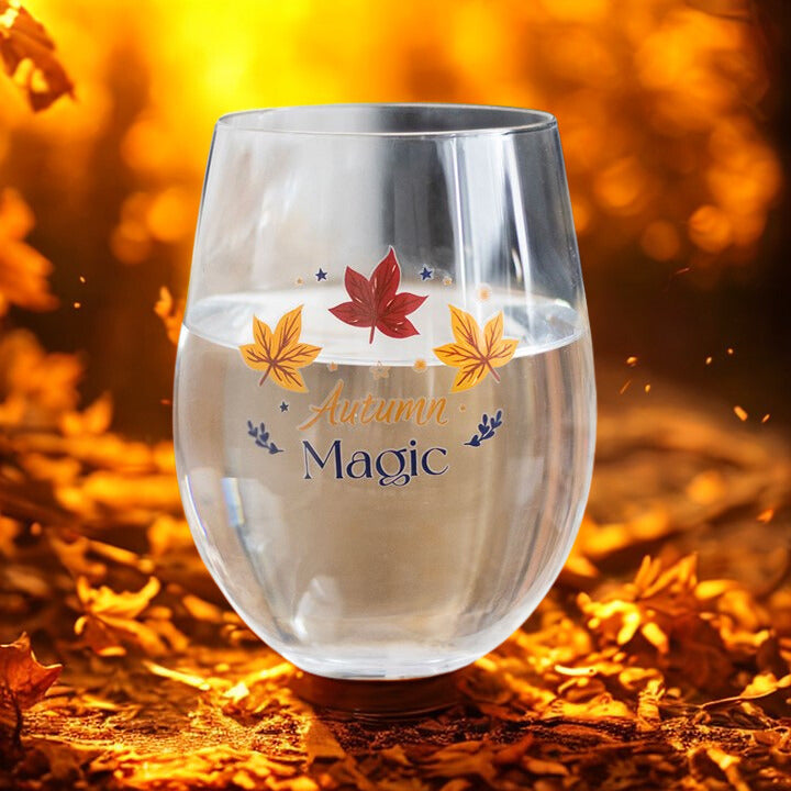 Autumn Magic Stemless Glass - 500ml