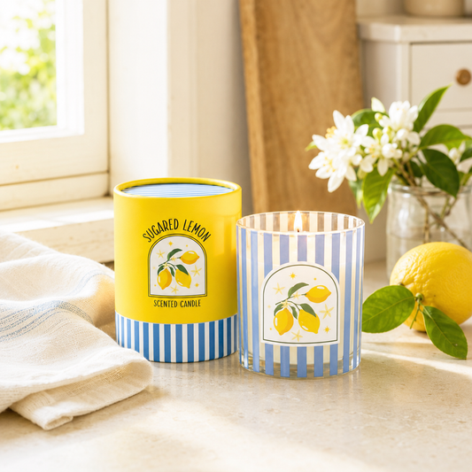 Sugared Lemon Scented Candle