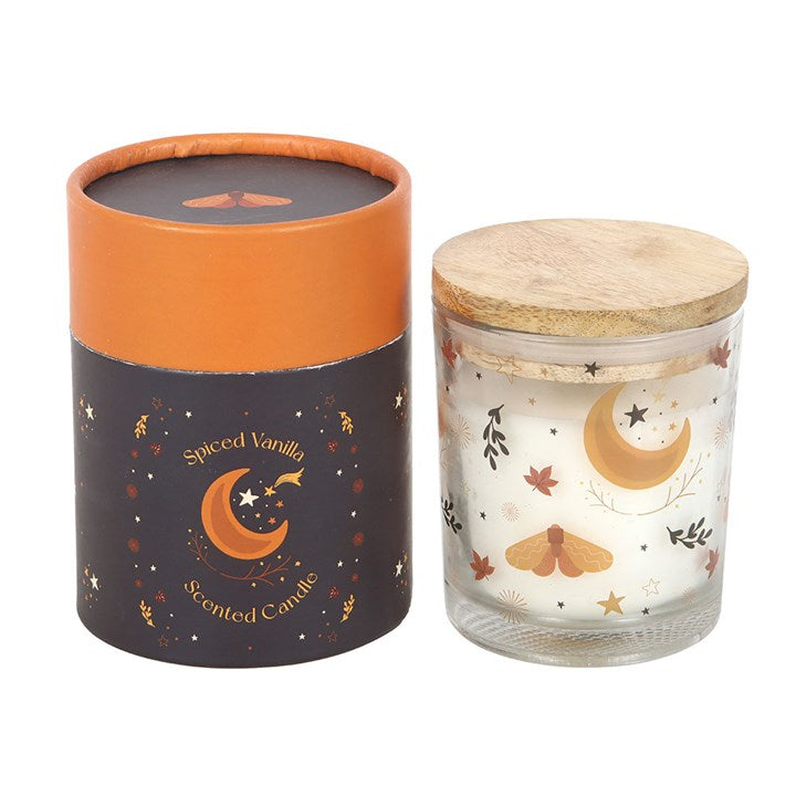 Spiced Vanilla Autumn Moon Candle – 28hr Burn