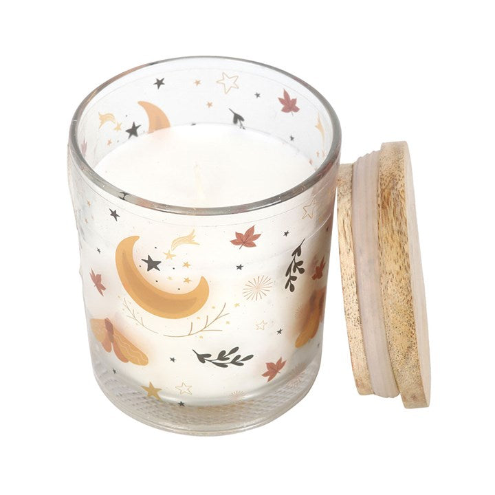 Spiced Vanilla Autumn Moon Candle – 28hr Burn