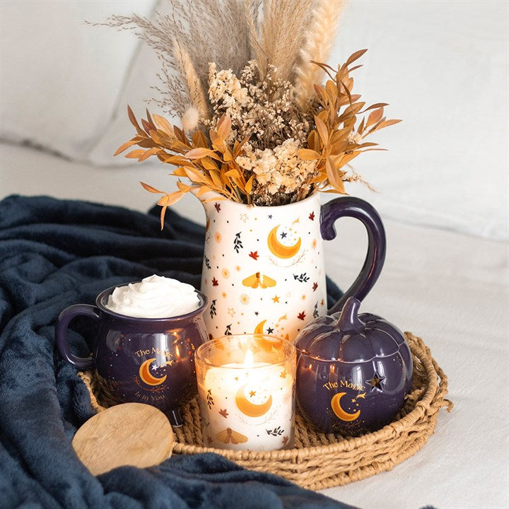 Spiced Vanilla Autumn Moon Candle – 28hr Burn
