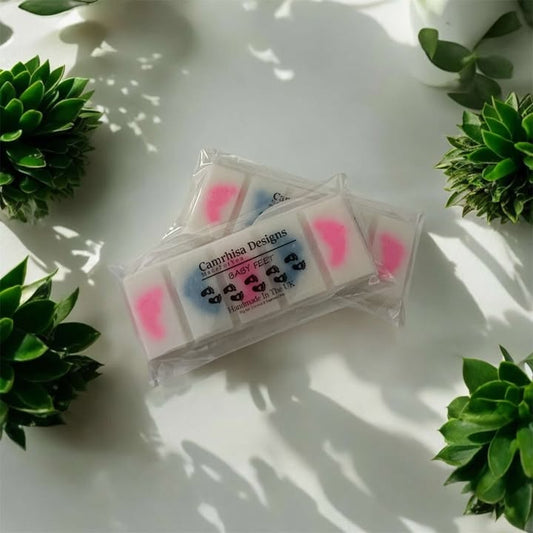 Baby Feet Wax Melt Snap Bar