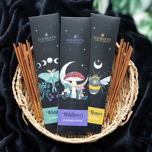Dark Forest Incense Stick Gift Set – Wild Berry, Sweet Honey & White Sage