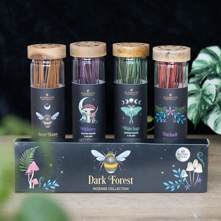 Dark Forest Incense Stick Gift Set – Wild Berry, Sweet Honey & White Sage