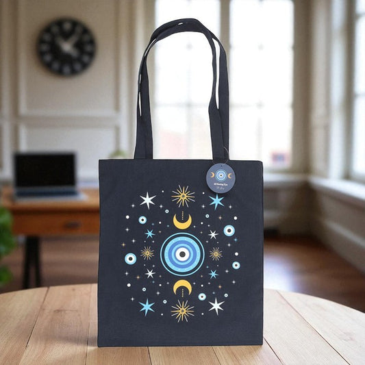 All Seeing Eye Polycotton Tote Bag