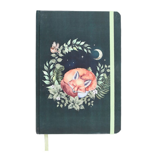 Sleeping Fox A5 Notebook – 200 Lined Pages