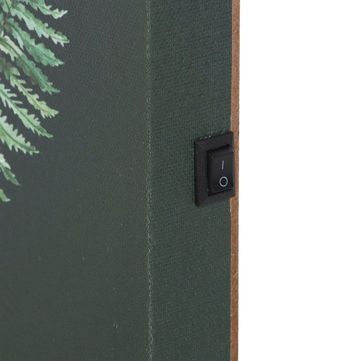 Woodland Fawn LED Light-Up Canvas Plaque