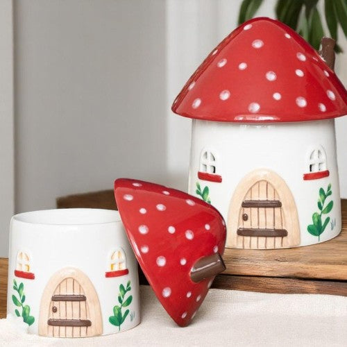 Mushroom House Oil Burner and Wax Warmer