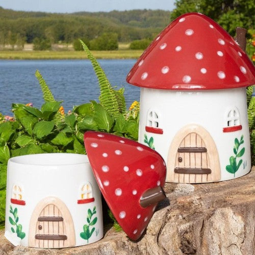 Mushroom House Oil Burner and Wax Warmer
