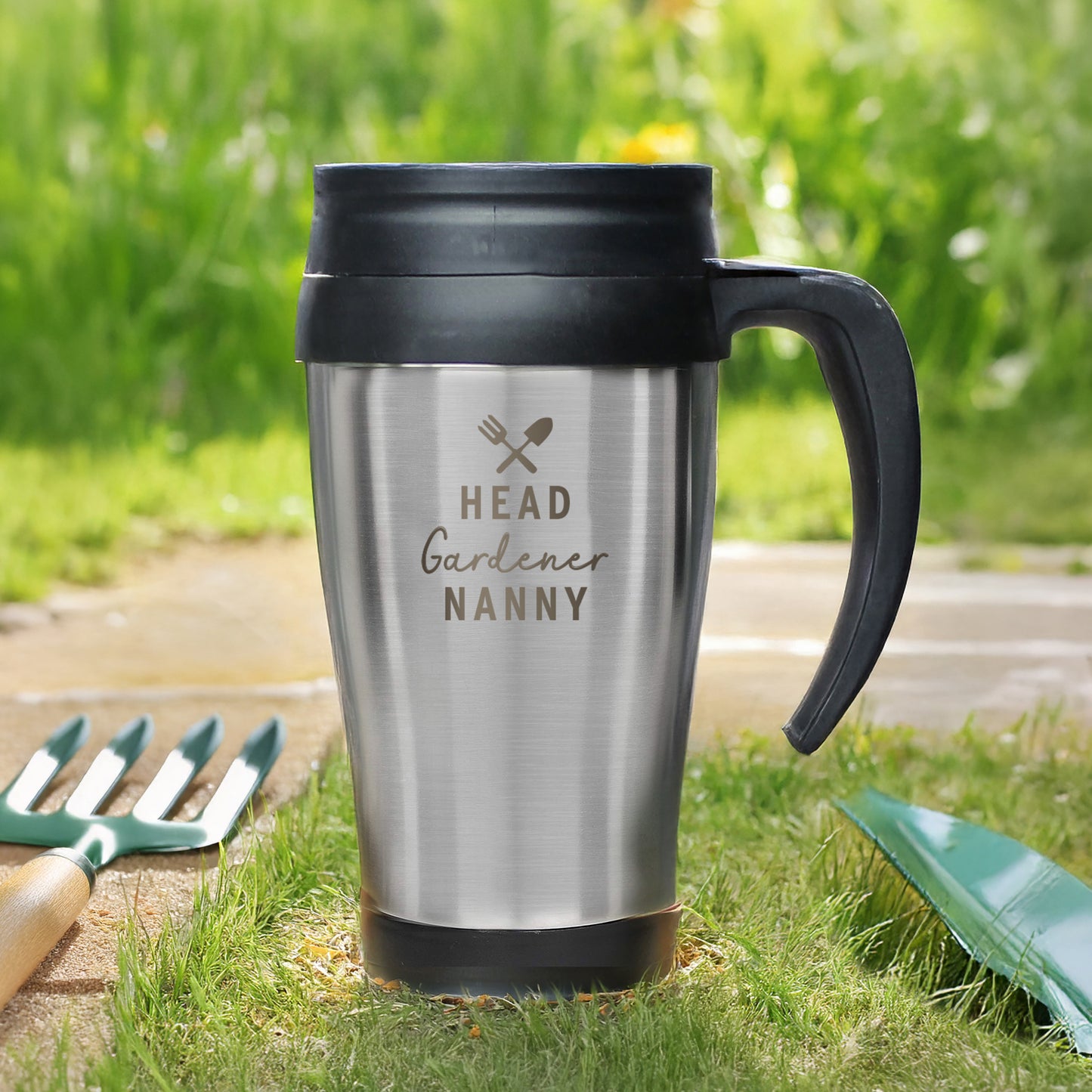 Personalised "Head Gardener" Travel Mug