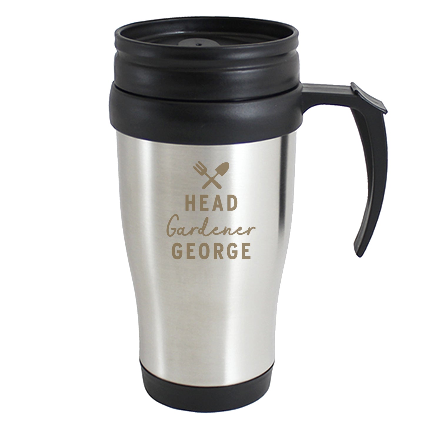 Personalised "Head Gardener" Travel Mug