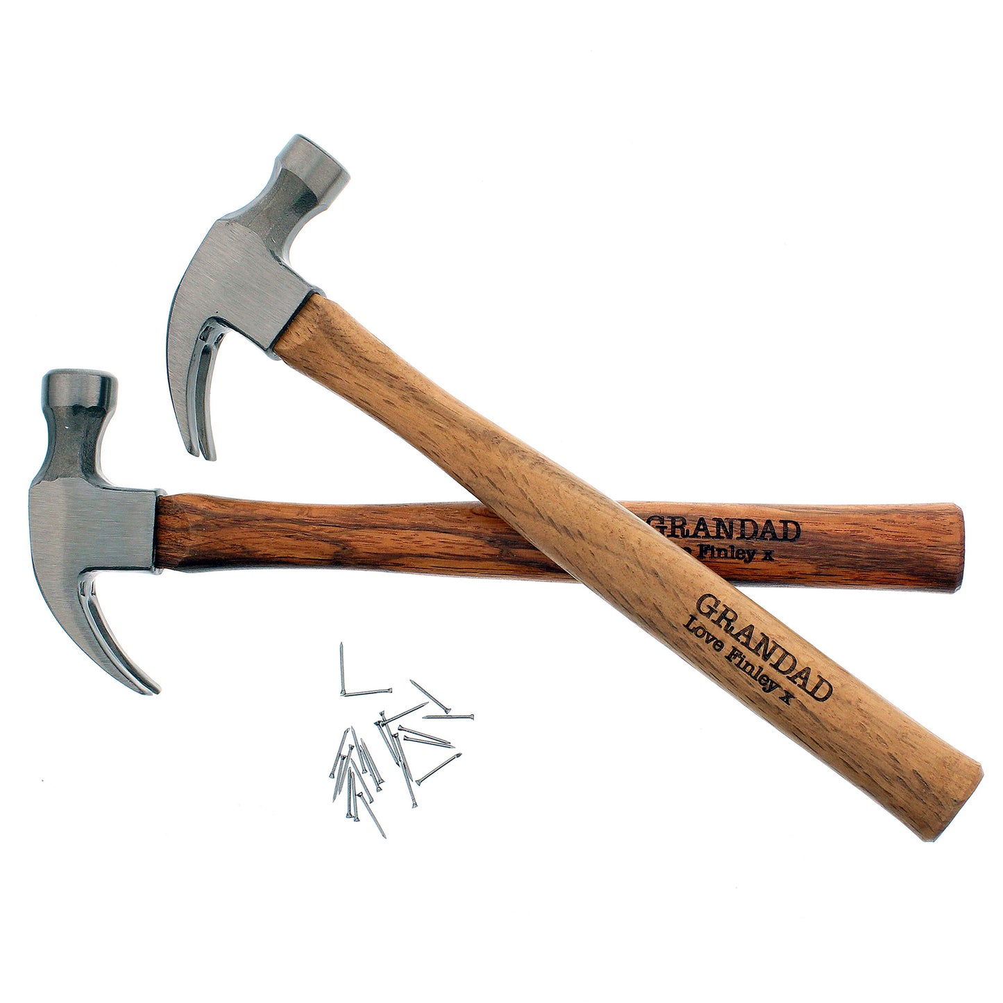 Personalised Wooden Hammer – Custom Gift for Dads & DIY Lovers