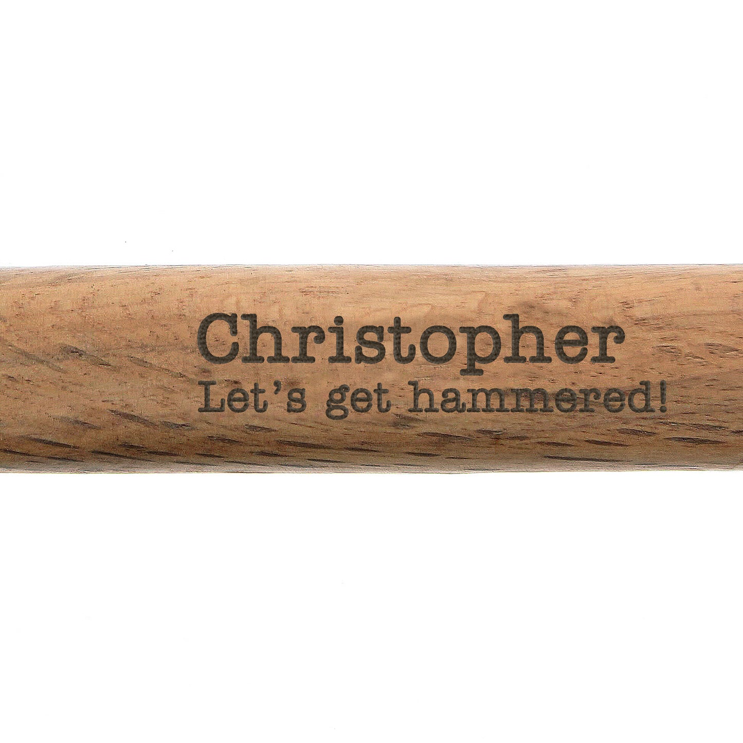 Personalised Wooden Hammer – Custom Gift for Dads & DIY Lovers