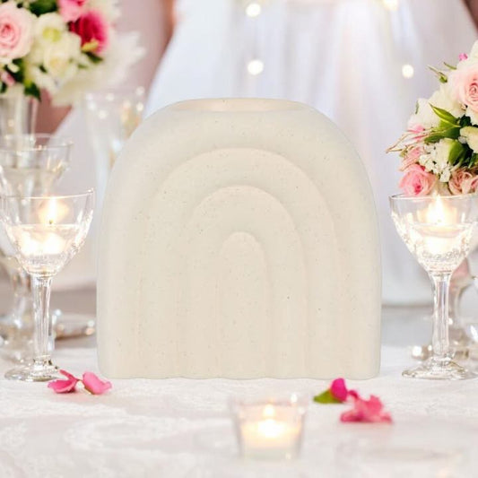 Cream Speckle Arch Oil Burner
