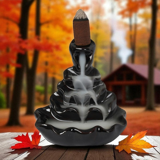 4-Tier Ripple Backflow Incense Burner