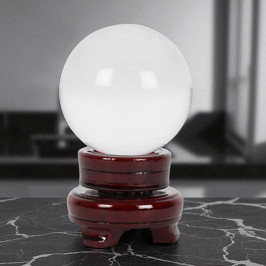 8cm Crystal Ball with Stand
