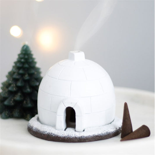 Winter Igloo Incense Cone Burner – A Touch of Arctic Magic