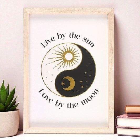 Yin Yang Framed Wall Art Print