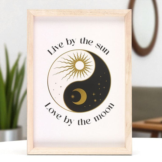 Yin Yang Framed Wall Art Print