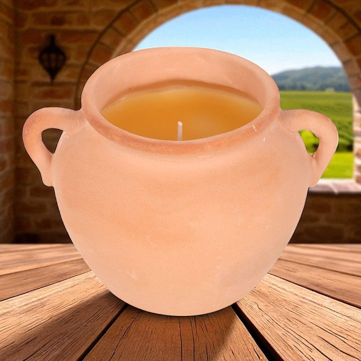 Terracotta Pot Citronella Candle – Rustic Style with a Purpose
