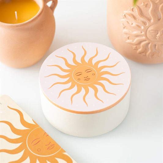 White Sun Design Jewellery Box – With Mirror & Storage