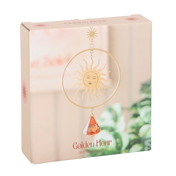 Gold Sun Suncatcher – Radiate Warmth and Elegance