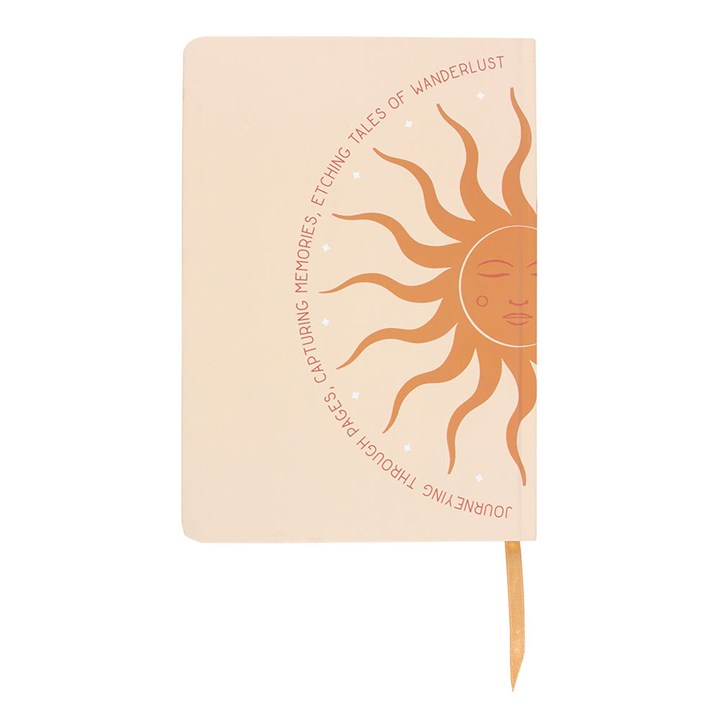 Sun Design A5 Lined Notebook – Capture Your Journey
