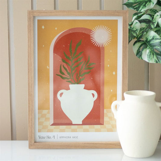 Sunlit Amphora Arch Print