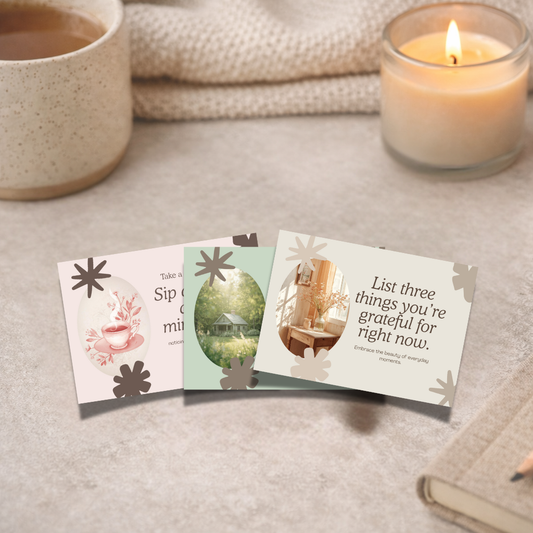 Self-Soothing Cards (Printable – 10 Card Set)