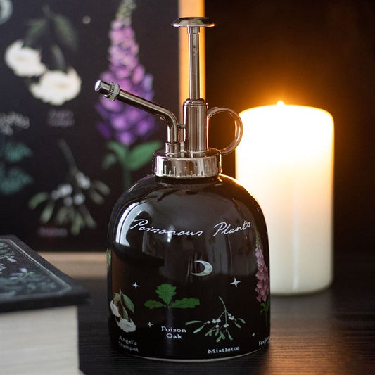 Poisonous Plants Ceramic Plant Mister – Dark Botanical Décor