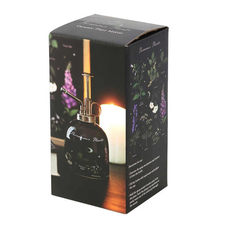 Poisonous Plants Ceramic Plant Mister – Dark Botanical Décor