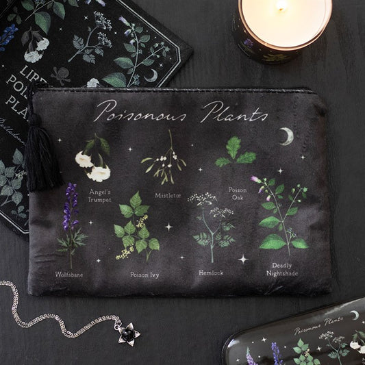 Poisonous Plants Makeup Bag – Nature-Inspired Storage