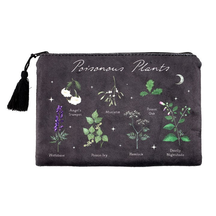 Poisonous Plants Makeup Bag – Nature-Inspired Storage