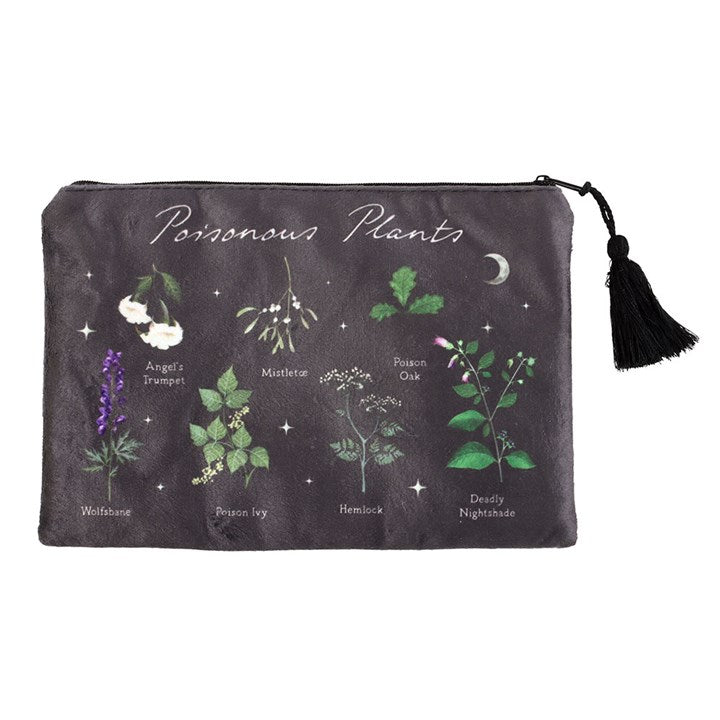 Poisonous Plants Makeup Bag – Nature-Inspired Storage