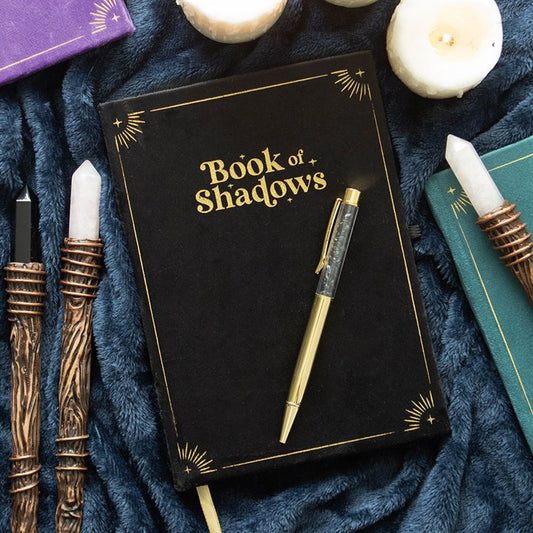 Embrace the Magic – Book of Shadows Journal with Obsidian Pen