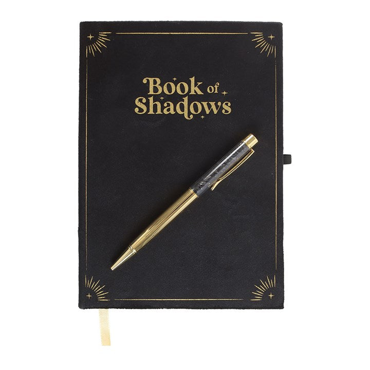 Embrace the Magic – Book of Shadows Journal with Obsidian Pen